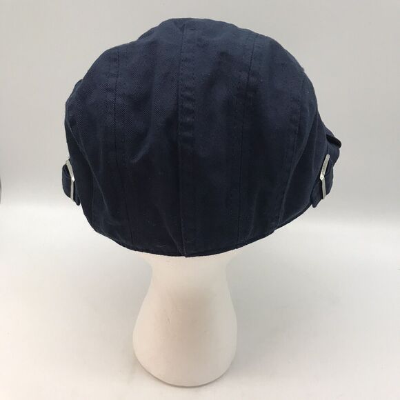 Duckbill Gatsby Cap Navy Twill Men's OSFM Newsboy Ivy Hat Golf Hat Casual Cabbie - Picture 4 of 11